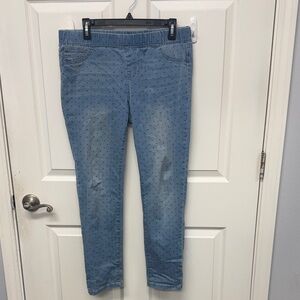 Cat & Jack Blue Dotted Kids Jeans